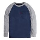 Boys 8-20 Levi's Colorblock Raglan Tee, Size: Large, Dark Blue