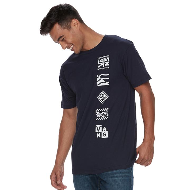 Men's Vans Symbolize Tee, Size: Xl, Blue (navy)