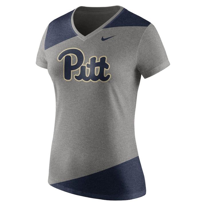 Women's Nike Pitt Panthers Champ Drive Tee, Size: Xl, White