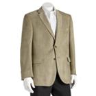 Men's Jean-paul Germain Classic-fit Microsuede Blazer, Size: 54 Reg, Med Green