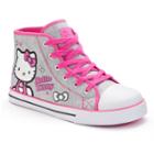 Hello Kitty&reg; Girls' High-top Sneakers, Girl's, Size: 2t, Grey