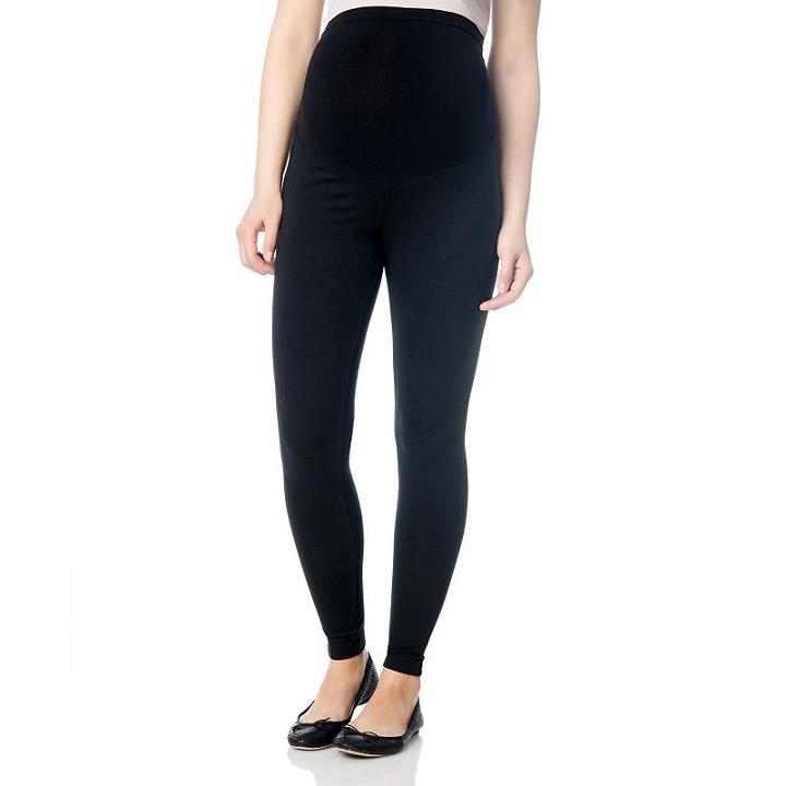 Oh Baby By Motherhood™ Secret Fit Belly™ Solid Leggings - Maternity, Women's, Size: Small, Black