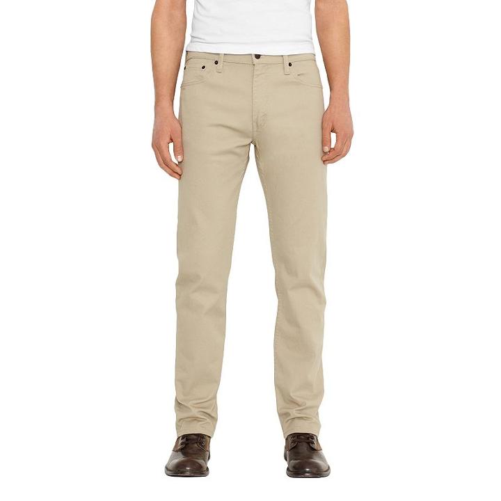 Men's Levi's&reg; 513&trade; Slim Straight Stretch Jeans, Size: 33x32, Beige Oth