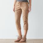 Women's Sonoma Goods For Life&trade; Utility Capris, Size: 16, Med Beige