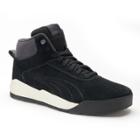 Puma Desierto Men's Suede Sneaker Boots, Size: 11, Black