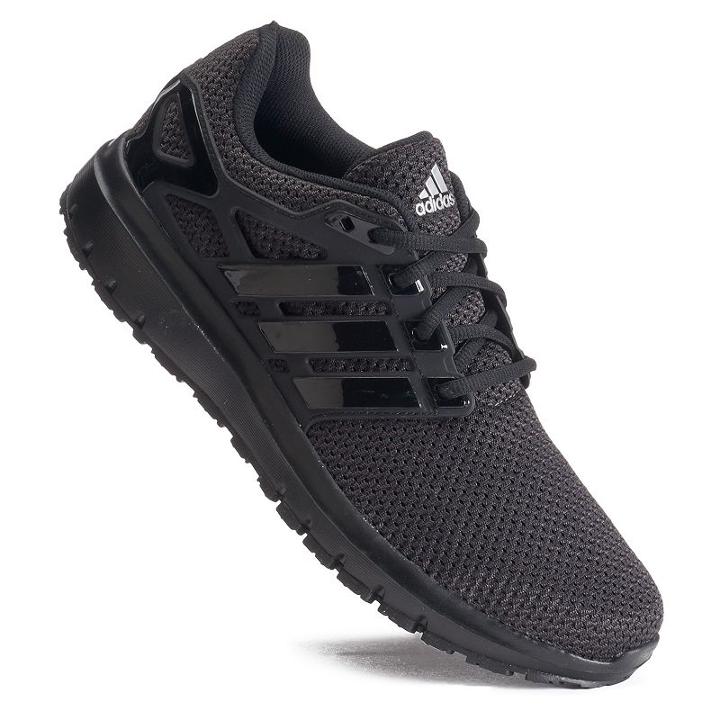 Adidas Energy Cloud Men's Running Shoes, Size: 10 Wide, Black