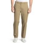 Men's Izod Advantage Sportflex Waistband Comfort Chino Pants, Size: 33x32, Med Beige