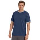 Men's Champion Jersey Ringer Tee, Size: Small, Blue (navy)