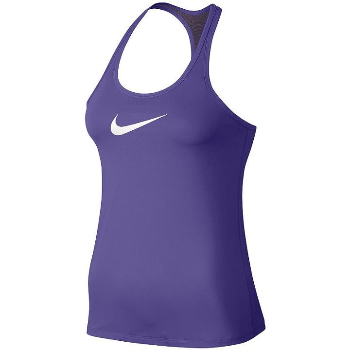 Women's Nike Dry Training Swoosh Racerback Tank, Size: Xl, Purple Oth