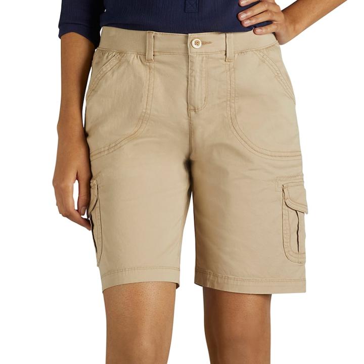Women's Lee Diana Bermuda Shorts, Size: 8 - Regular, Med Beige