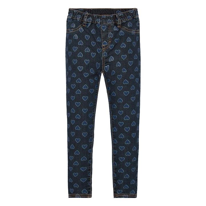 Girls 4-6x Haley May Pull-on Leggings, Girl's, Size: 5, Med Blue
