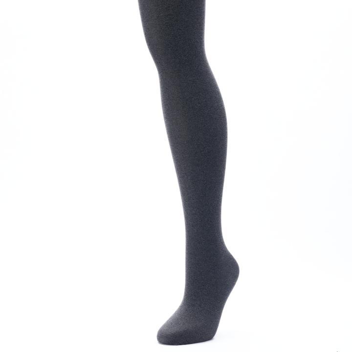 Plus Size Apt. 9&reg; Opaque Control-top Tights, Women's, Size: 2xl, Grey (charcoal)