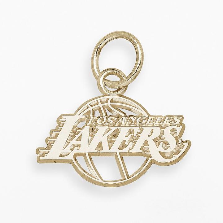 Logoart Los Angeles Lakers 14k Gold Logo Charm, Adult Unisex, Yellow