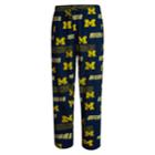 Men's Concepts Sport Michigan Wolverines Slide Lounge Pants, Size: Large, Blue (navy)