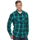 Men's Urban Pipeline&reg; Button-down Shirt, Size: Large, Dark Blue