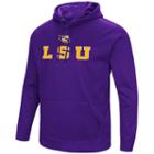 Men's Campus Heritage Lsu Tigers Sleet Pullover Hoodie, Size: Large, Drk Purple