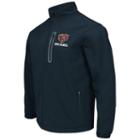 Men's Chicago Bears Softshell Jacket, Size: Medium, Blue (navy)