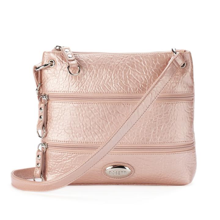 Rosetti Demi Zips Colorblock Crossbody Bag, Women's, Drk Yellow