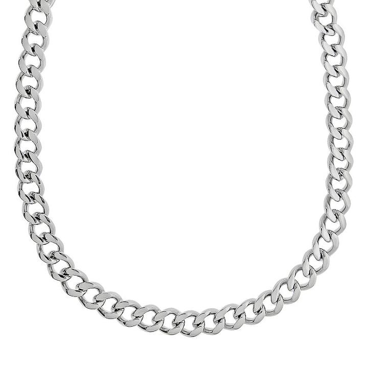 Lynx Stainless Steel Curb Chain Necklace - 30-in. - Men, Size: 30, Multicolor