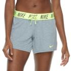 Women's Nike Dry Training Shorts, Size: Xl, Grey
