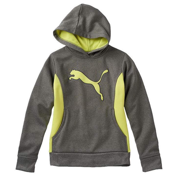 Girls 4-6x Puma Hoodie, Girl's, Size: 6, Grey Other