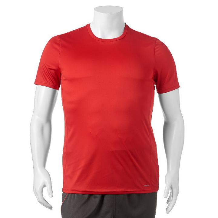 Big & Tall Tek Gear&reg; Core Performance Tee, Men's, Size: 4xb, Med Red