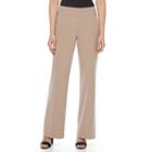 Women's Dana Buchman Wide-leg Pull-on Pants, Size: 12, Lt Beige
