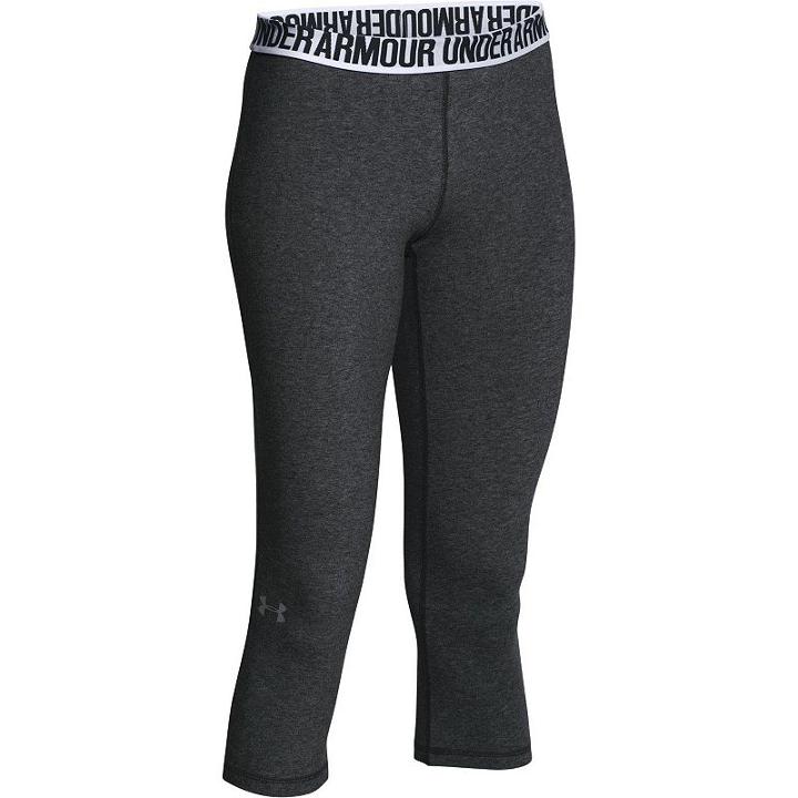 Women's Under Armour Favorite Capris, Size: Xs, Grey Other