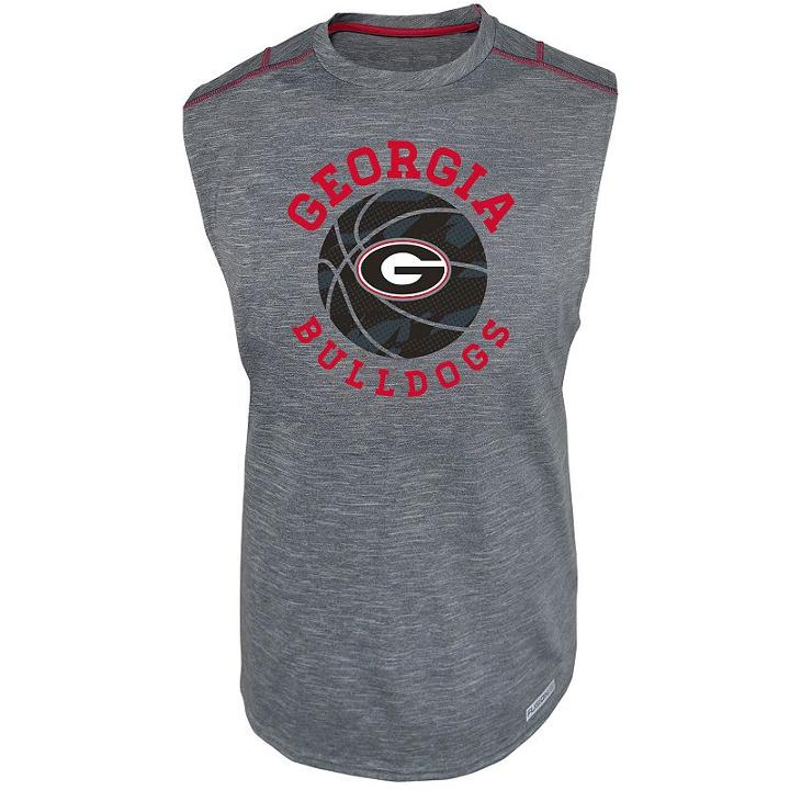 Men's Georgia Bulldogs Net Worth Tank, Size: Xl, Med Grey