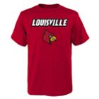 Boys' 4-18 Louisville Cardinals Goal Line Tee, Size: 6-7, Dark Red
