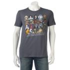 Men's Star Wars Characters Tee, Size: Large, Grey (charcoal)