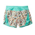 Girls 7-16 Rbx Printed Mesh Shorts, Girl's, Size: Large, Green Oth