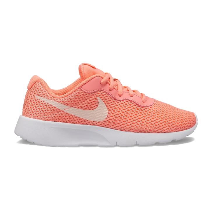Nike Tanjun Grade School Girls' Shoes, Size: 5, Dark Red