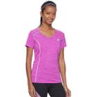 Women's Fila Sport&reg; Space-dyed Short Sleeve Tee, Size: Xs, Brt Purple