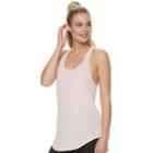 Juniors' So&reg; High-low Racerback Tank, Teens, Size: Large, Light Pink
