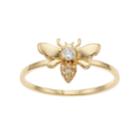 Lc Lauren Conrad Flying Bee Ring, Women's, Size: 7, Gold