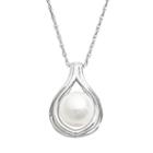 Pearlustre By Imperial Sterling Silver Freshwater Cultured Pearl Pendant, Women's, White