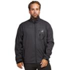 Men's New Balance Woven Softshell Jacket, Size: Xl, Dark Grey