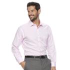 Men's Van Heusen Flex Collar Regular-fit Dress Shirt, Size: 17.5 36/37, Pink Other
