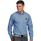 Men's Antigua Minnesota Timberwolves Associate Plaid Button-down Shirt, Size: Small, White Oth