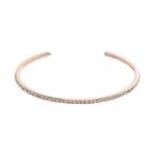 Lc Lauren Conrad Pave Cuff Bracelet, Women's, Light Pink