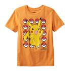 Boys 4-7 Pokemon Pikachu Dancing Tee, Boy's, Size: 7, Orange