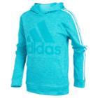Boys 4-7x Adidas Classic Hooded Pullover, Size: 7x, Turquoise/blue (turq/aqua)