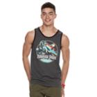 Men's Jurassic Park Tank, Size: Xl, Grey