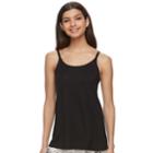 Women's Apt. 9&reg; Everyday Pajama Tank, Size: Medium, Black