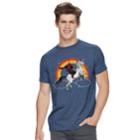Men's Deadpool Rainbow Tee, Size: Small, Brt Blue
