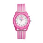 Limited Too Kids' Pink Striped Watch, Girl's, Size: Small