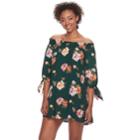Juniors' Lily Rose Floral Off The Shoulder Shift Dress, Teens, Size: Small, Multicolor