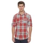 Men's Urban Pipeline Awesomely Soft Plaid Button-down Shirt, Size: Small, Red