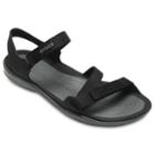 Crocs Swiftwater Webbing Women's Sandals, Size: 7, Black